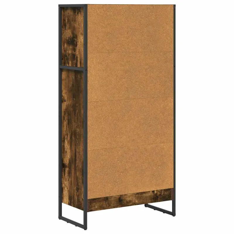 Knygų spinta Dūminis ąžuolas 60 x 30 x 121 cm Apdirbta mediena