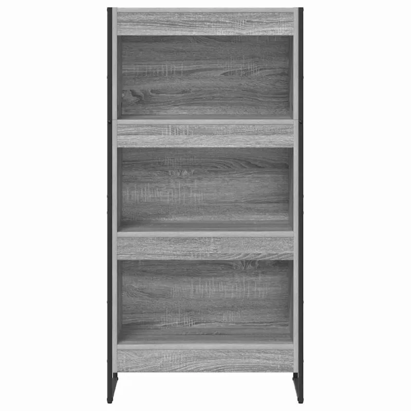 Knygų spinta Pilkas Sonoma 60 x 30 x 121 cm Apdirbta mediena