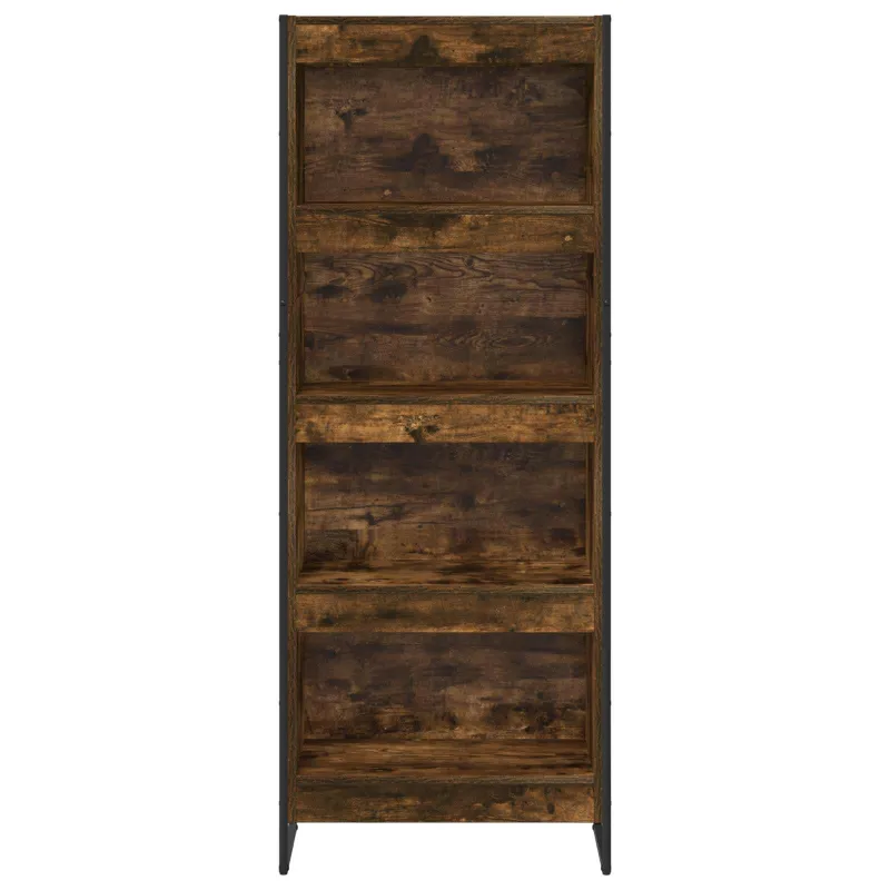 Knygų spinta Dūminis ąžuolas 60 x 30 x 155 cm Apdirbta mediena