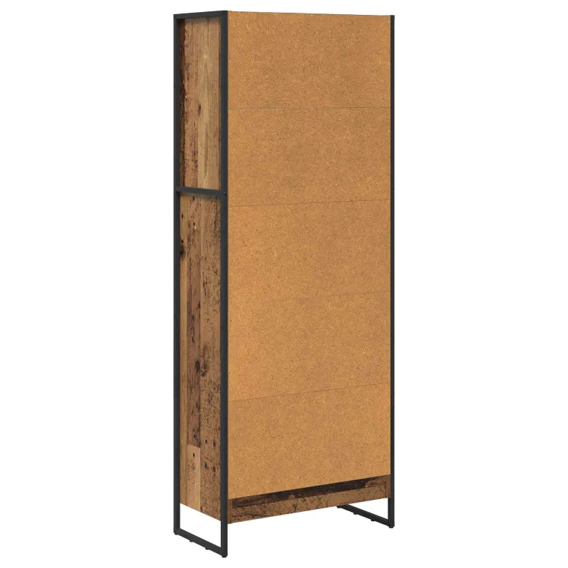 Knygų spinta Senovinis medis 60 x 30 x 155 cm Apdirbta mediena