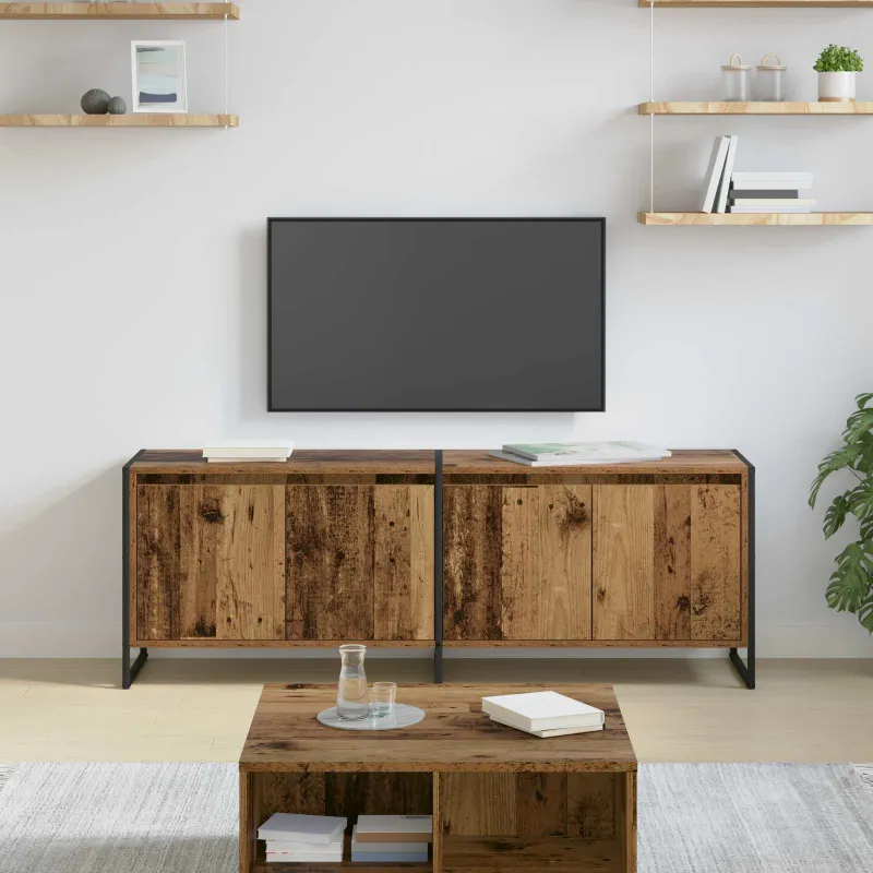 Televizoriaus spintelė Senovinis medis 140 x 36 x 49.5 cm