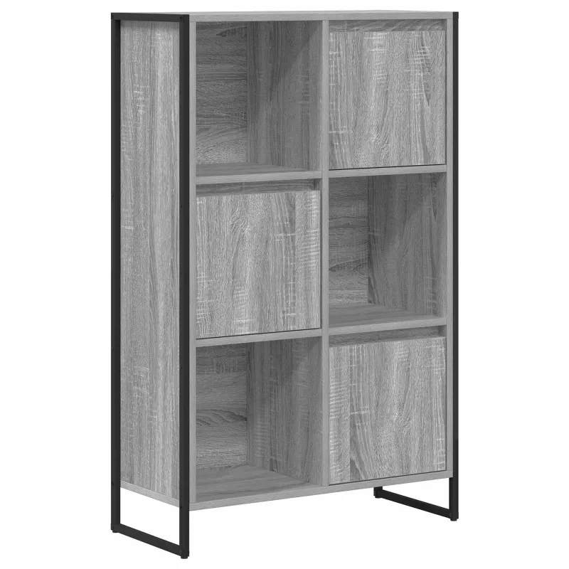 Knygų spinta Pilkas Sonoma 68 x 30 x 108.5 cm Apdirbta mediena