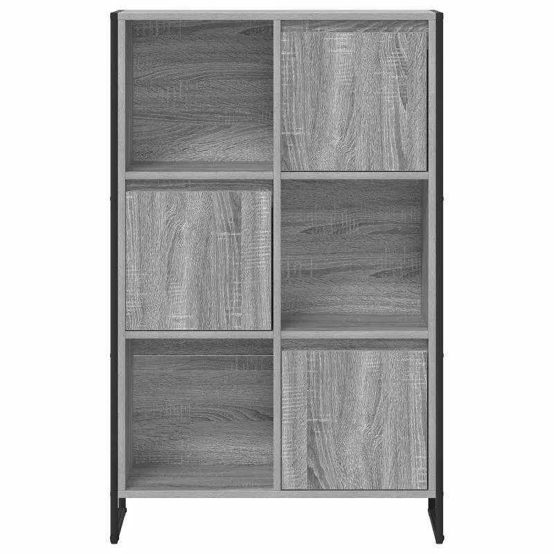 Knygų spinta Pilkas Sonoma 68 x 30 x 108.5 cm Apdirbta mediena