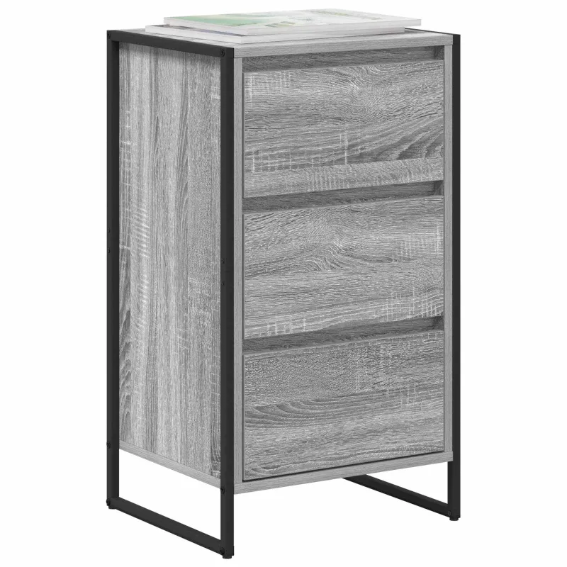 Kabalas Pilkas Sonoma 42 x 36 x 75.5 cm Apdirbta mediena