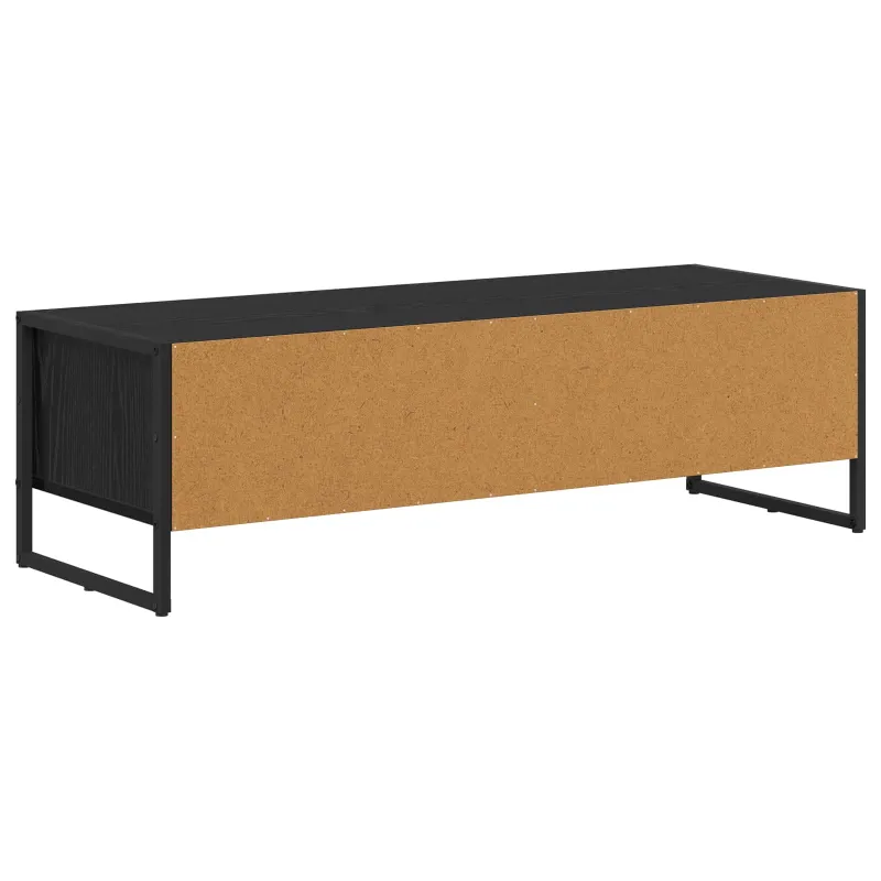 Televizoriaus spintelė 100 x 36.5 x 30.5 cm Juodas ąžuolas
