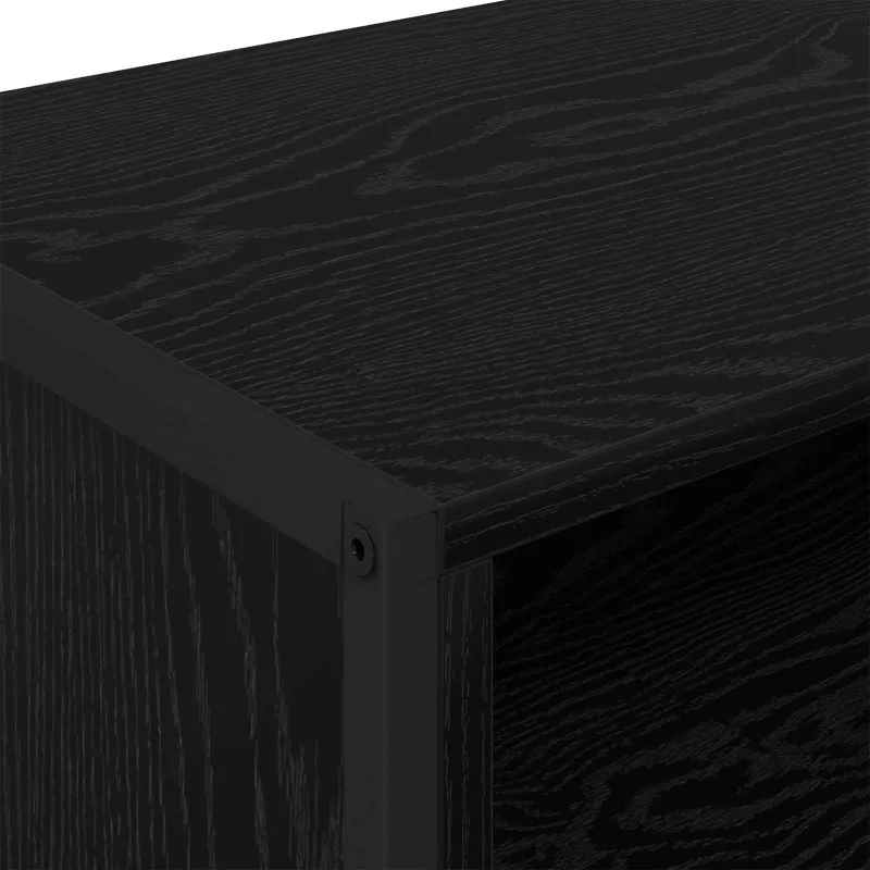 Televizoriaus spintelė 100 x 36.5 x 30.5 cm Juodas ąžuolas