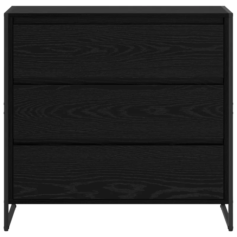 Kabalas Juodas ąžuolas 79 x 36 x 75.5 cm Apdirbta mediena