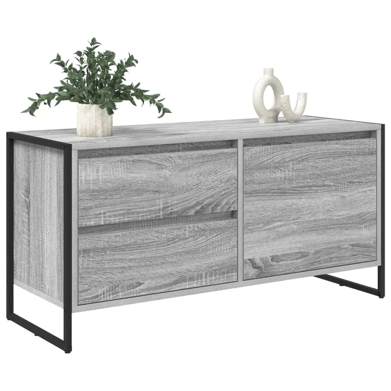Televizoriaus spintelė Pilkas Sonoma 100 x 36 x 49.5 cm