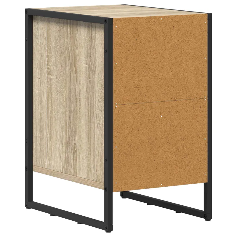 Naktinis staliukas 2 pcs Sonoma 39,5 x 30 x 50 cm