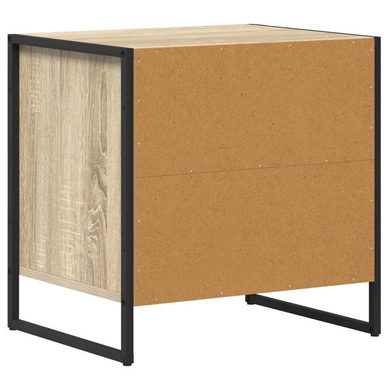 Naktinis staliukas su stalčių 2 pcs Sonoma 50 x 39,5 x 50 cm