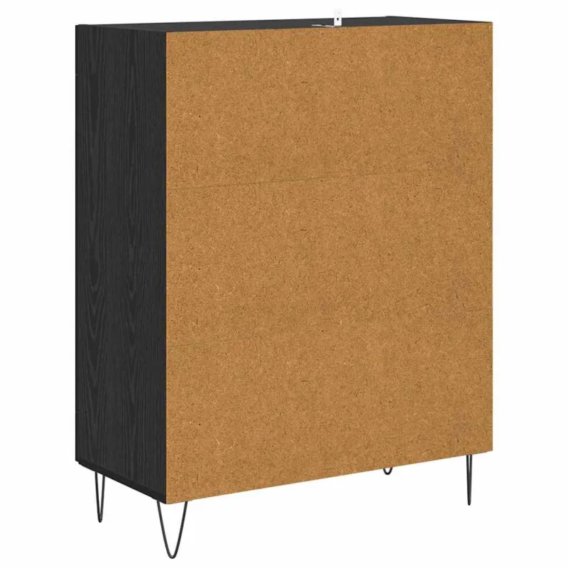 Kabalas Juodas ąžuolas 69,5 x 34 x 90 cm Apdirbta mediena
