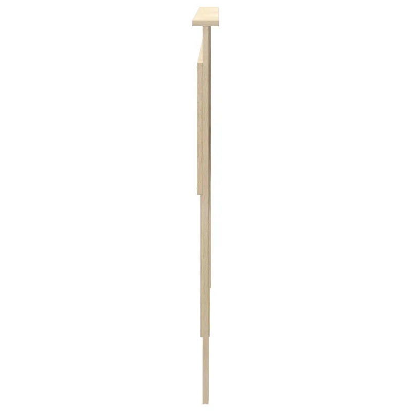 Galvūgalis su galvūgalio Sonoma ąžuolas 120 cm Apdirbta mediena