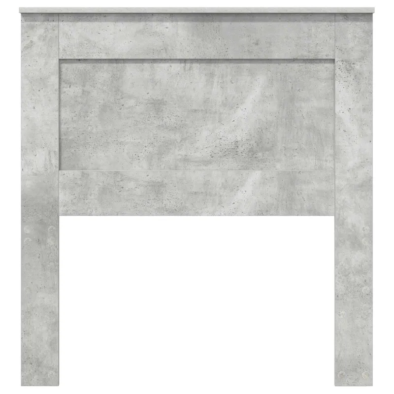 Galvūgalis su galvūgalio Betono pilka 80 cm Apdirbta mediena