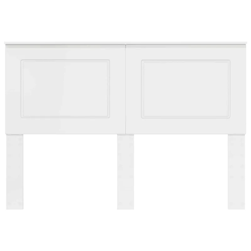 Galvūgalis Blizgus baltas 100 cm Dirbtinė mediena