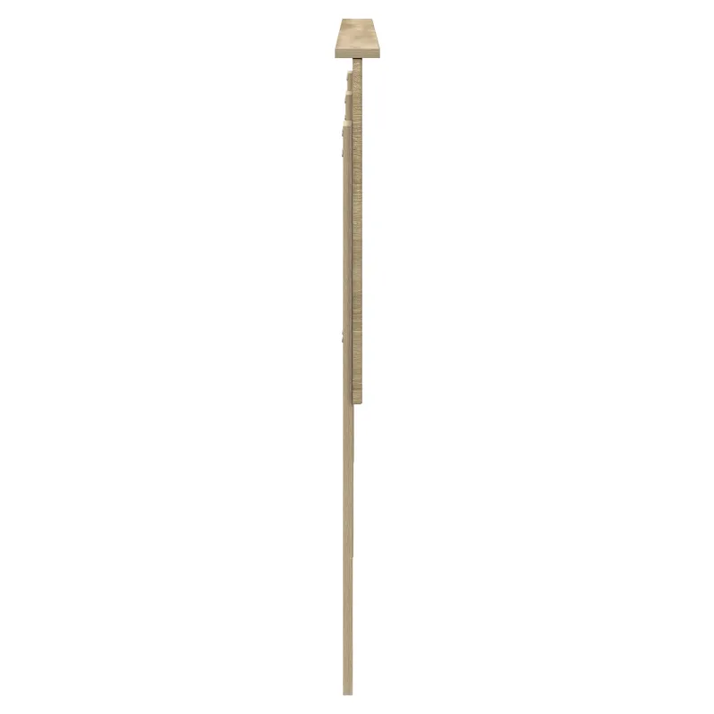 Galvūgalis su galvūgalio Sonoma ąžuolas 150 cm Apdirbta mediena