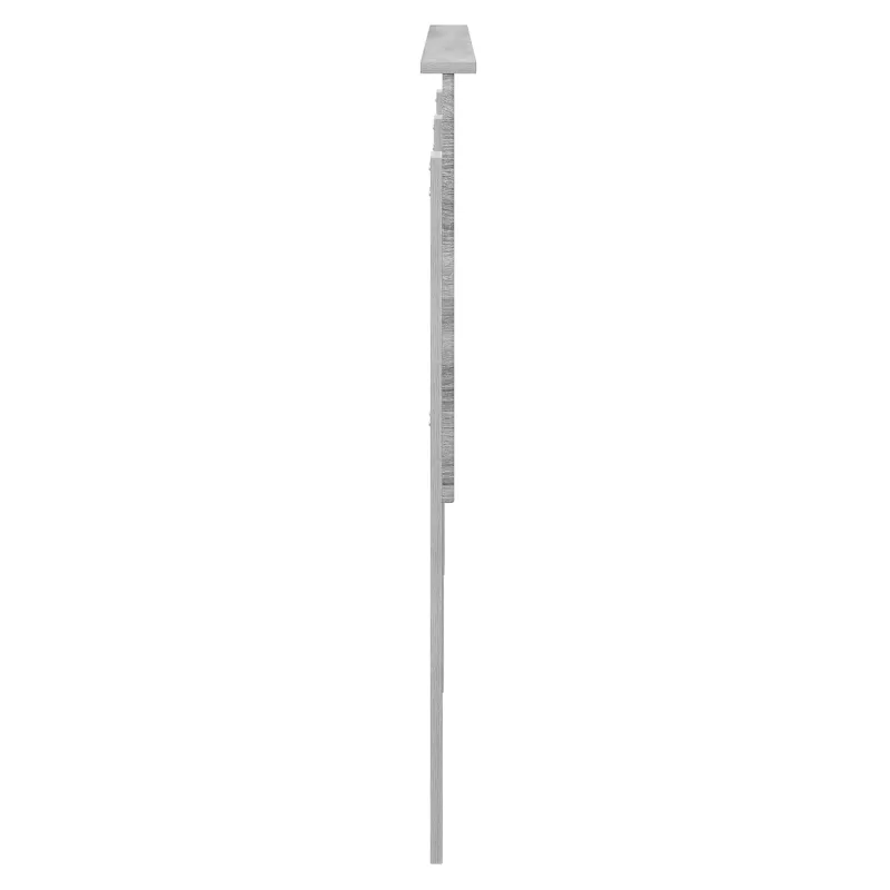Galvūgalis su galvūgalio Pilkas Sonoma 150 cm Apdirbta mediena