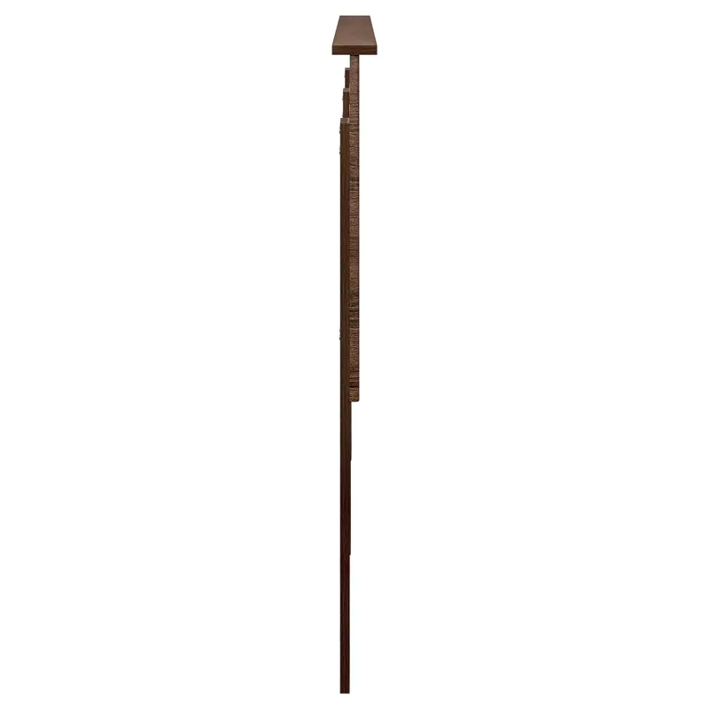Galvūgalis su galvūgalio Rudas ąžuolas 150 cm Apdirbta mediena