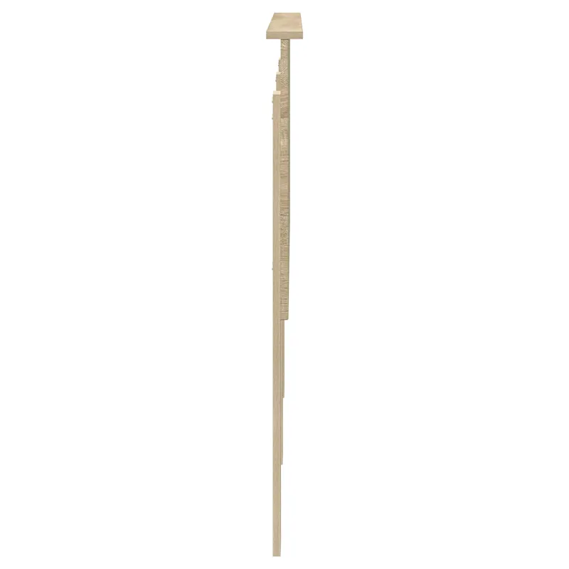 Galvūgalis su galvūgalio Sonoma ąžuolas 140 cm Apdirbta mediena