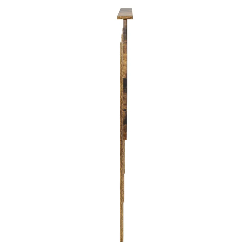 Galvūgalis su galvūgalio Rūkyta ąžuolas 140 cm Apdirbta mediena