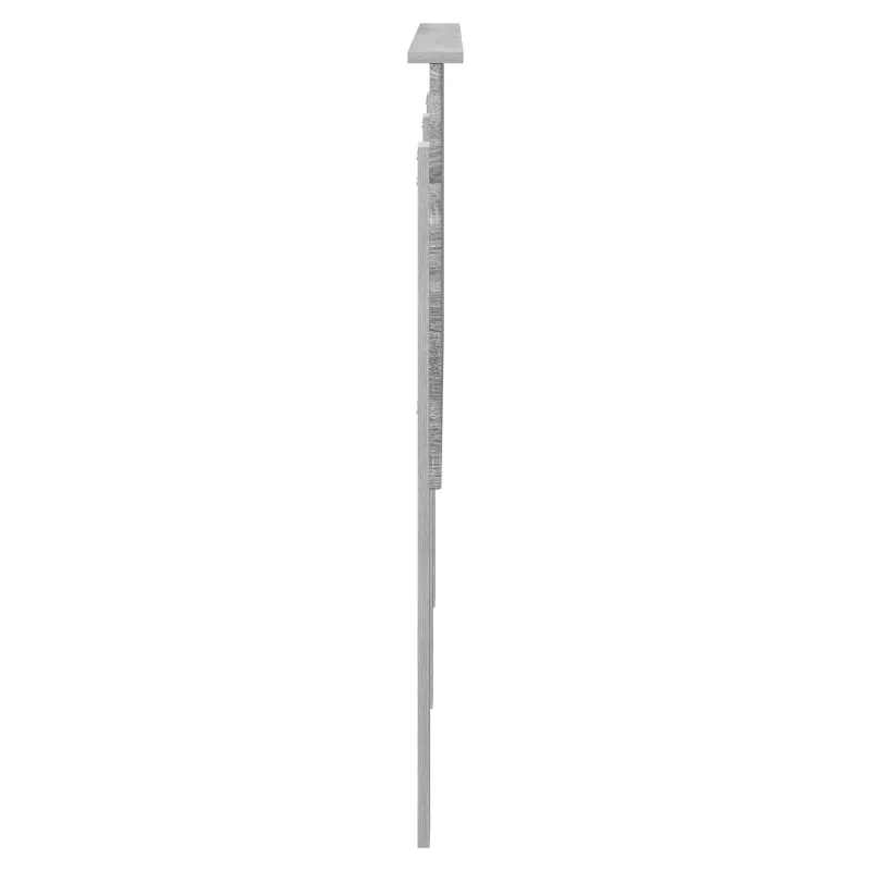 Galvūgalis su galvūgalio Pilkas Sonoma 140 cm Apdirbta mediena