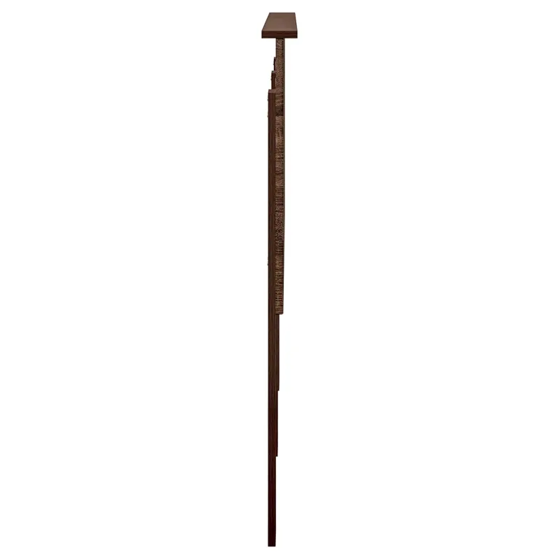 Galvūgalis su galvūgalio Rudas ąžuolas 140 cm Apdirbta mediena