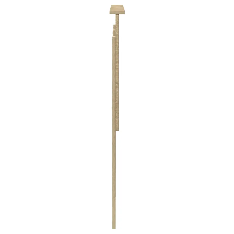 Galvūgalis su galvūgalio Sonoma ąžuolas 135 cm Apdirbta mediena