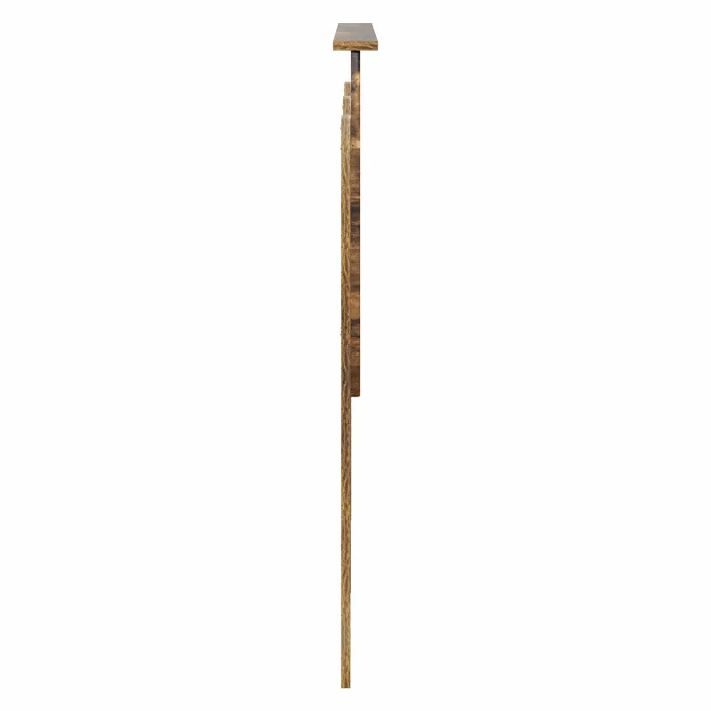 Galvūgalis su galvūgalio Rūkyta ąžuolas 135 cm Apdirbta mediena