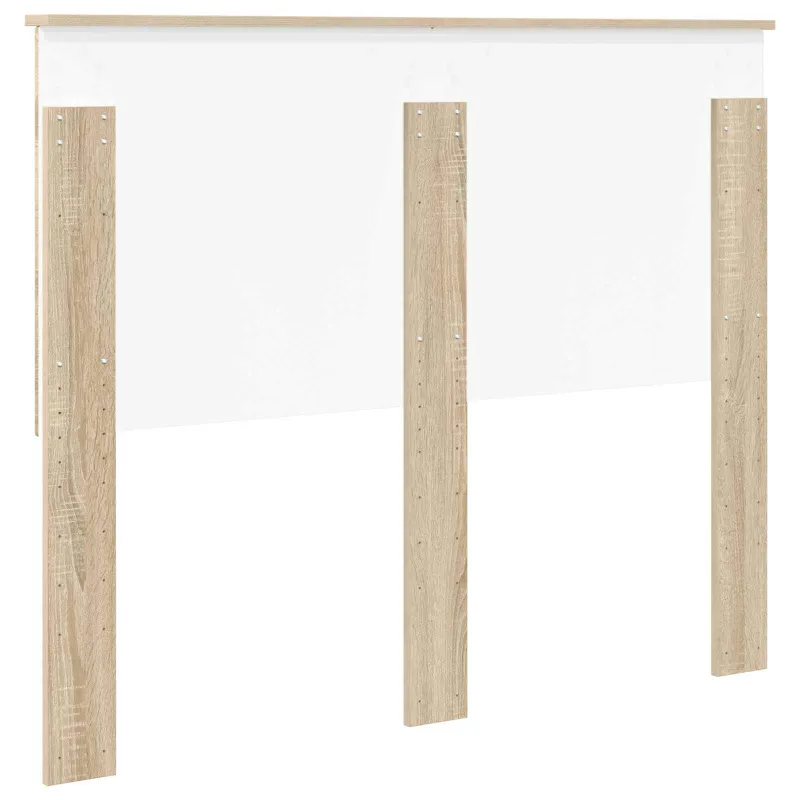 Galvūgalis su galvūgalio Sonoma ąžuolas 120 cm Apdirbta mediena