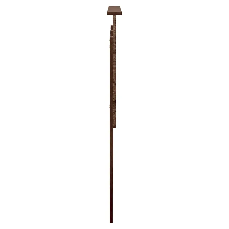 Galvūgalis su galvūgalio Rudas ąžuolas 120 cm Apdirbta mediena