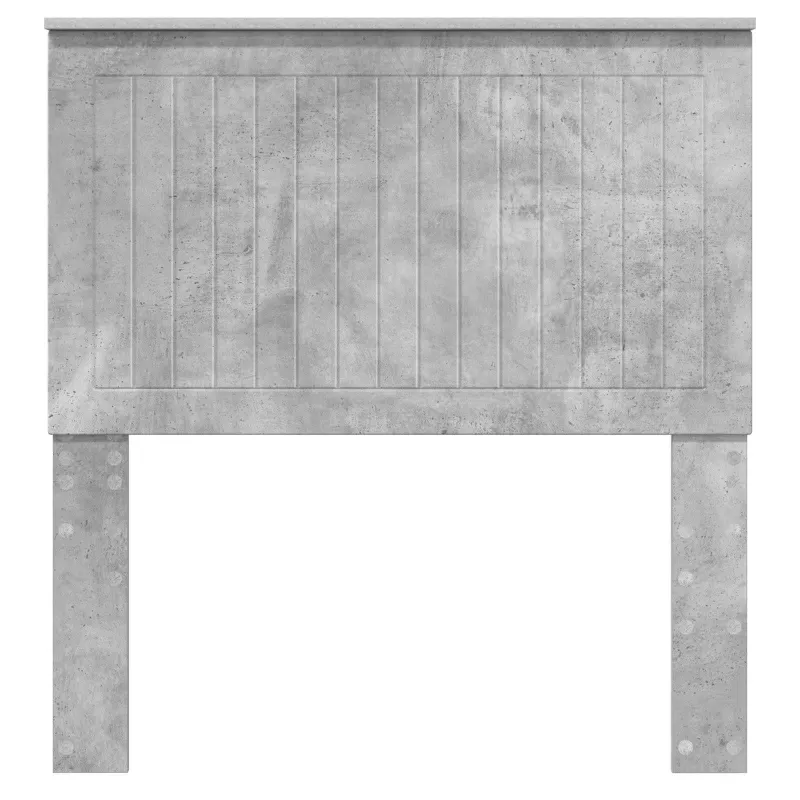 Galvūgalis su galvūgalio Betono pilka 90 cm Apdirbta mediena