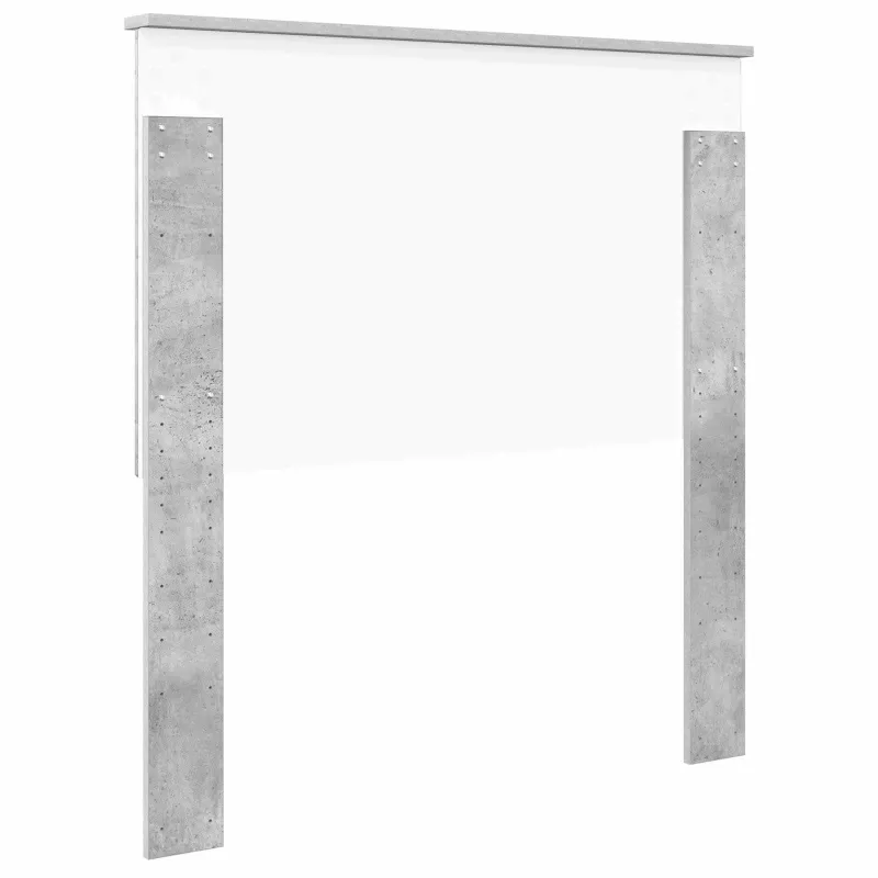 Galvūgalis su galvūgalio Betono pilka 90 cm Apdirbta mediena