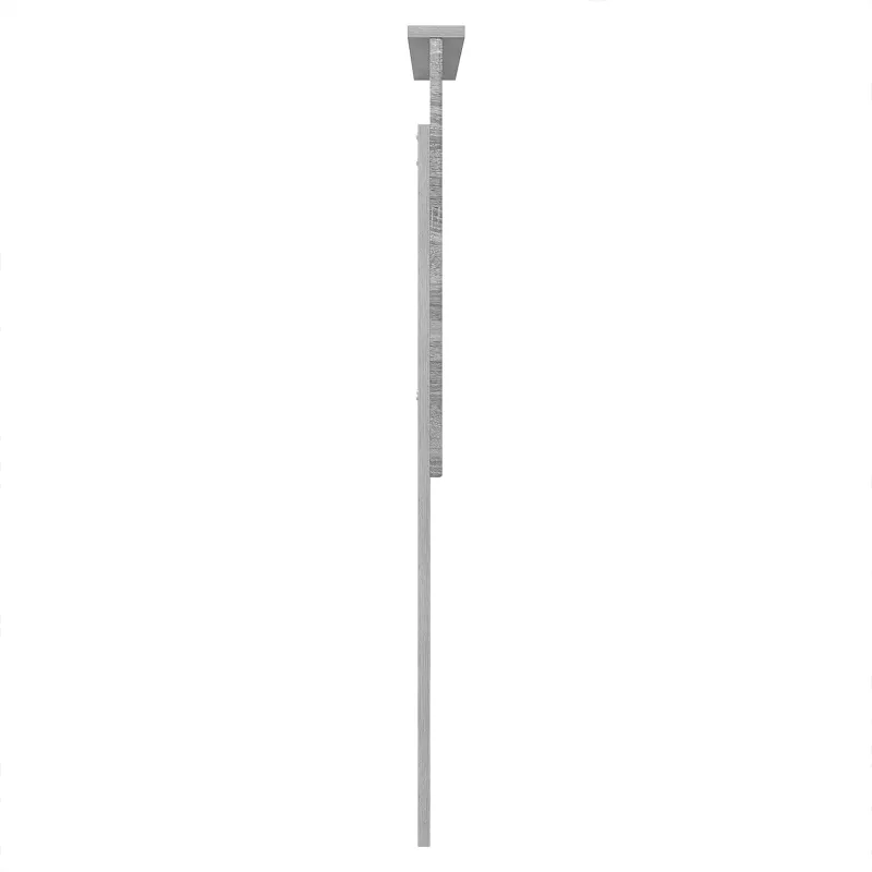 Galvūgalis su galvūgalio Pilkas Sonoma 90 cm Apdirbta mediena