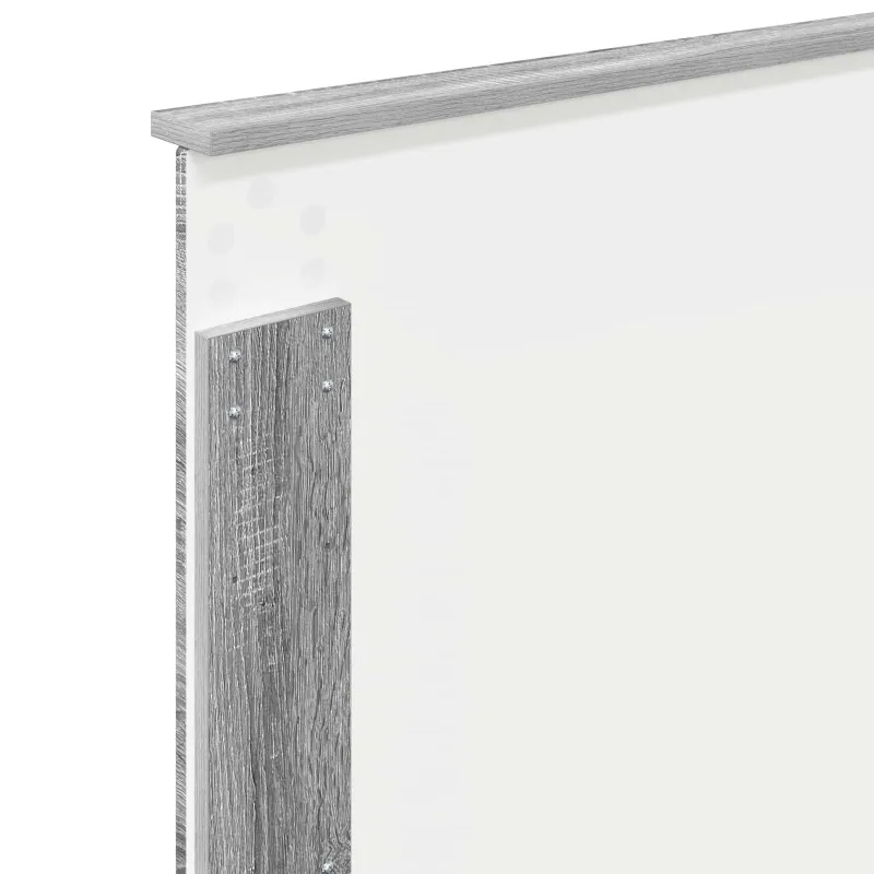 Galvūgalis su galvūgalio Pilkas Sonoma 90 cm Apdirbta mediena