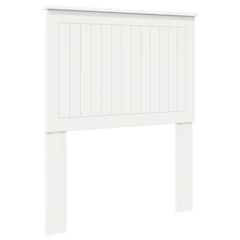Galvūgalis su galvūgalio Balta 80 cm Apdirbta mediena