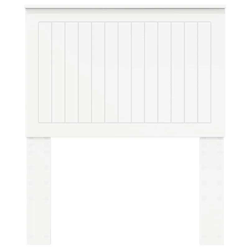 Galvūgalis su galvūgalio Balta 80 cm Apdirbta mediena