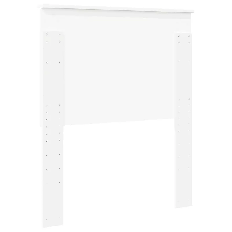 Galvūgalis su galvūgalio Balta 80 cm Apdirbta mediena