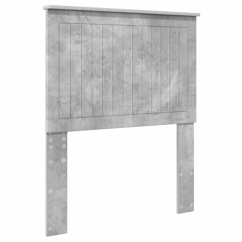 Galvūgalis su galvūgalio Betono pilka 80 cm Apdirbta mediena