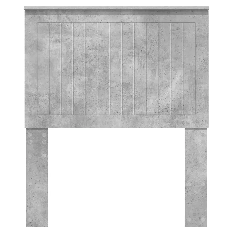 Galvūgalis su galvūgalio Betono pilka 80 cm Apdirbta mediena