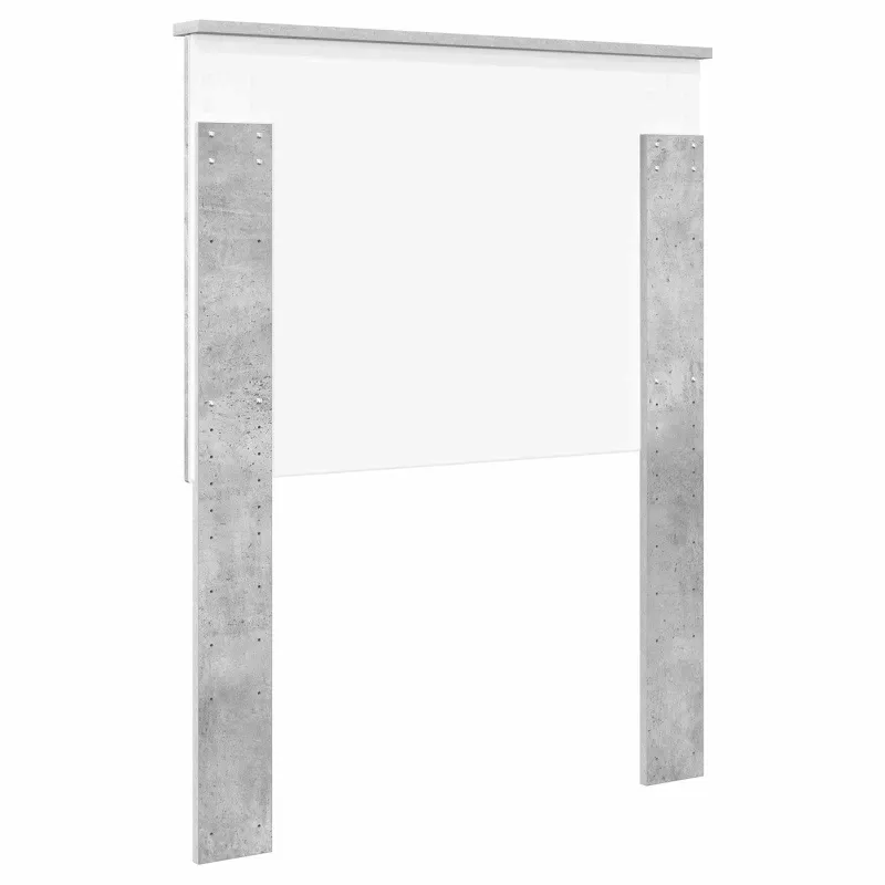 Galvūgalis su galvūgalio Betono pilka 75 cm Apdirbta mediena