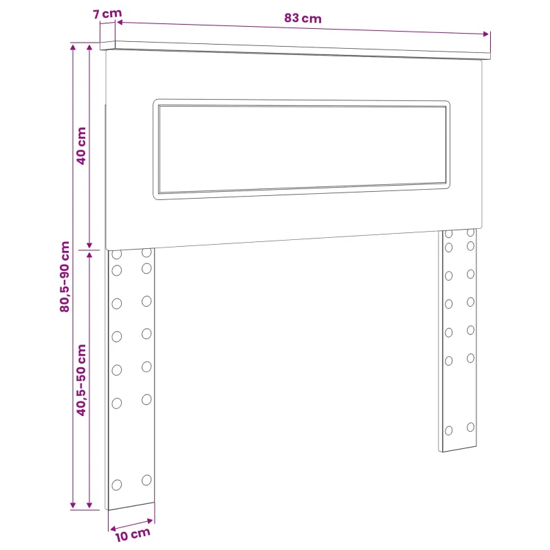 Galvūgalis Juodas ąžuolas Apdirbta mediena