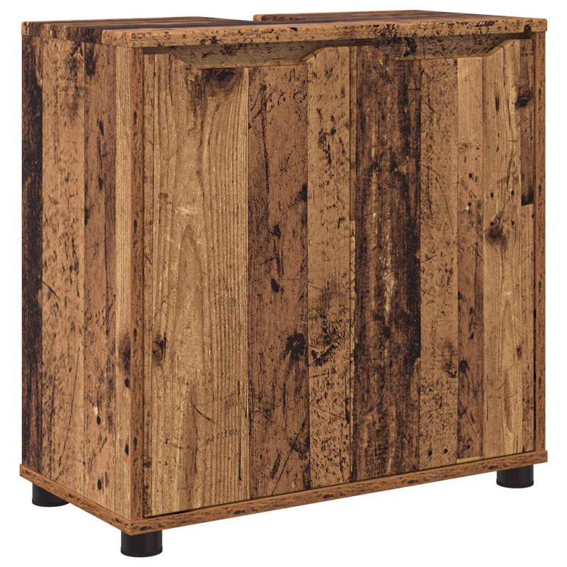 Vonios kriauklės cabinetas Senovinis medis 60 x 30 x 60 cm