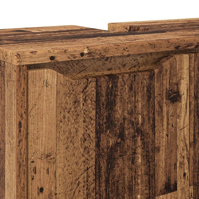 Vonios kriauklės cabinetas Senovinis medis 60 x 30 x 60 cm