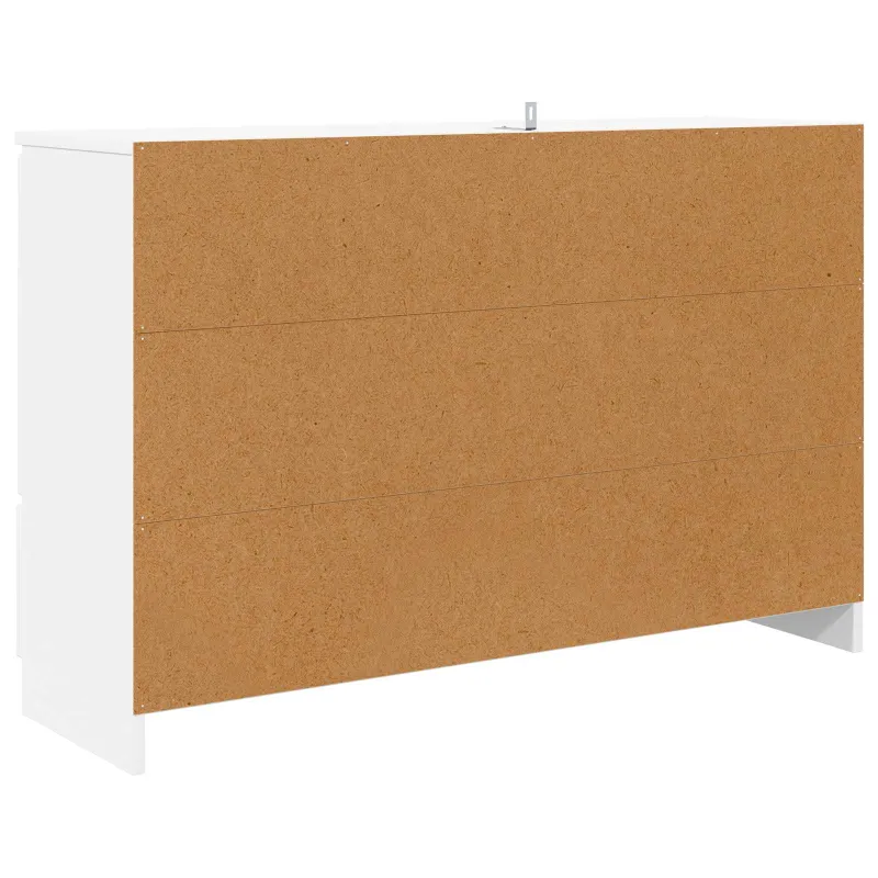 Kabalas su stalčių Balta 100 x 30 x 65,6 Apdirbta mediena