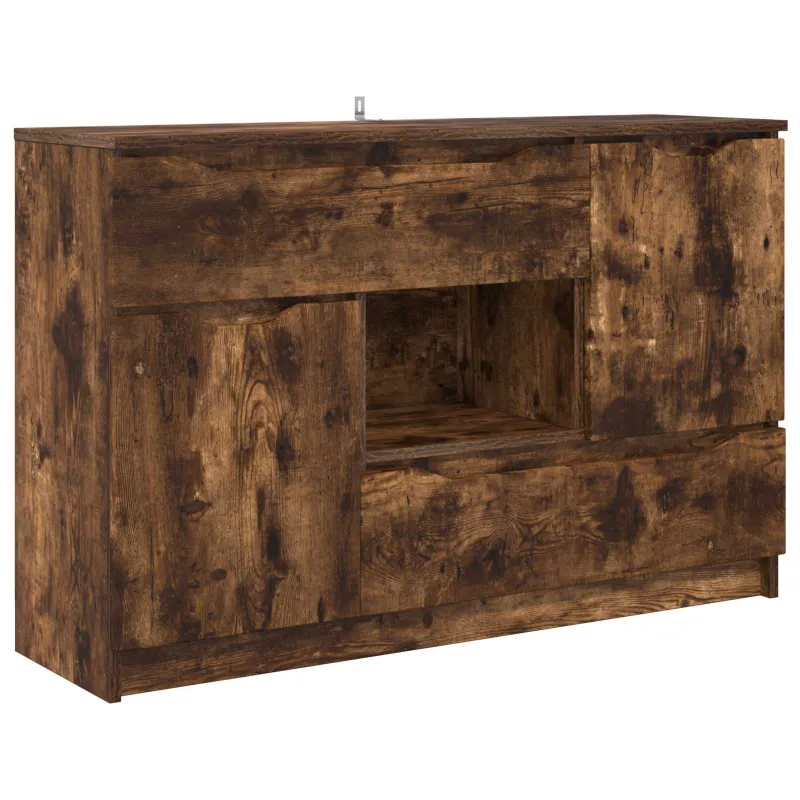 Kabalas Rūkyta ąžuolas 100 x 30 x 65,6 Apdirbta mediena