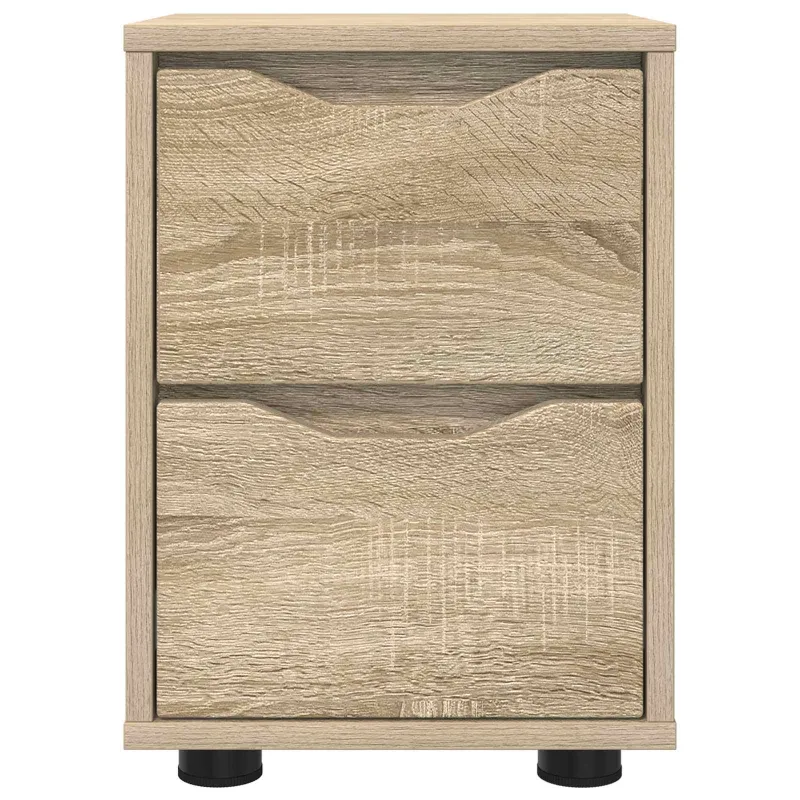 Naktiniai staliukai 2 pcs Sonoma ąžuolas 30,5 x 30 x 43 cm