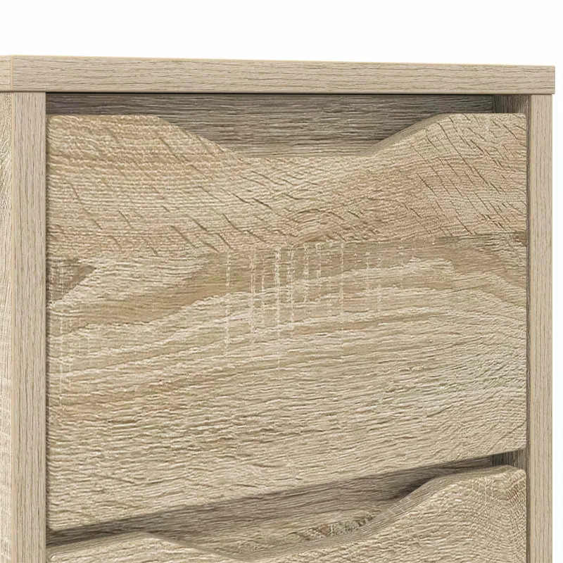Naktiniai staliukai 2 pcs Sonoma ąžuolas 30,5 x 30 x 43 cm