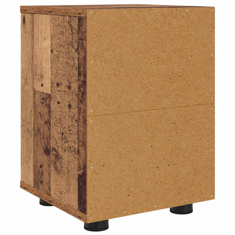 Naktiniai staliukai 2 pcs Senovinis medis 30,5 x 30 x 43 cm