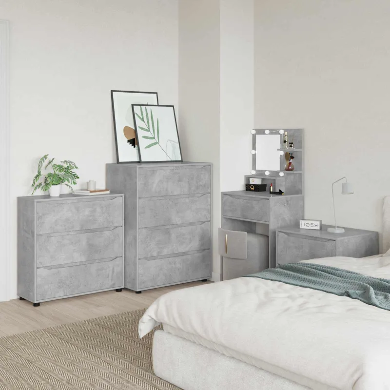 Oppbevaringsskap Betono pilka 80 x 31 x 81 cm Apdirbta mediena
