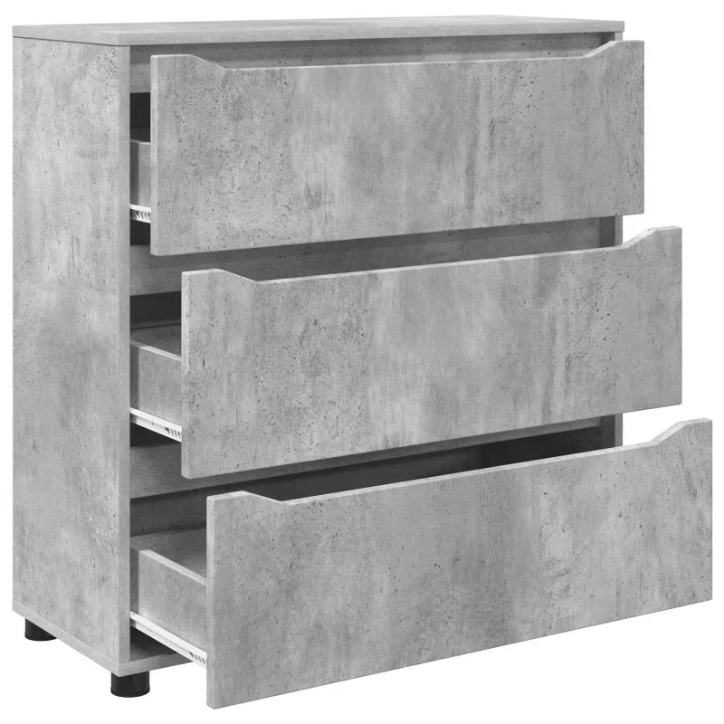 Oppbevaringsskap Betono pilka 80 x 31 x 81 cm Apdirbta mediena