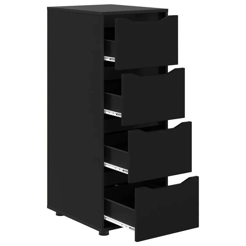 Oppbevaringsskap Juoda 40 x 48 x 105 cm Apdirbta mediena